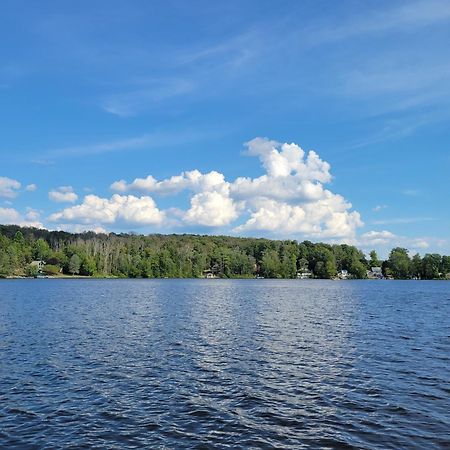 Lakefront A-Frame, Dock, Kayaks, Fire Place Lake Ariel Zewnętrze zdjęcie